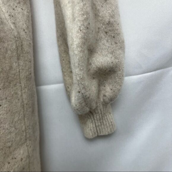 Madewell Oatmeal Sift Wool Sweater Dress - Picture 5 of 16